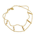 Party $ CZ Dollars Fashion 925 Sterling Silver Bracelet